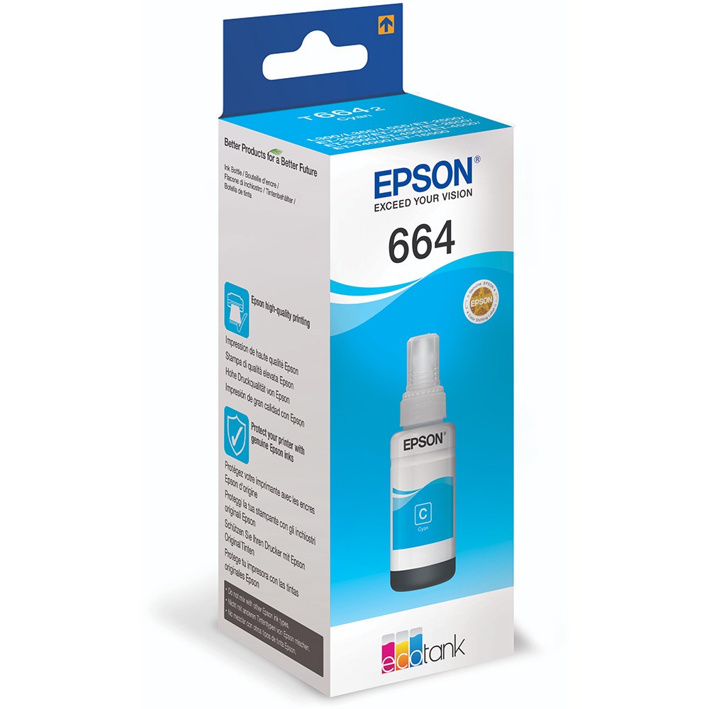 Epson T6642 Orıjınal Mavi Mürekkep