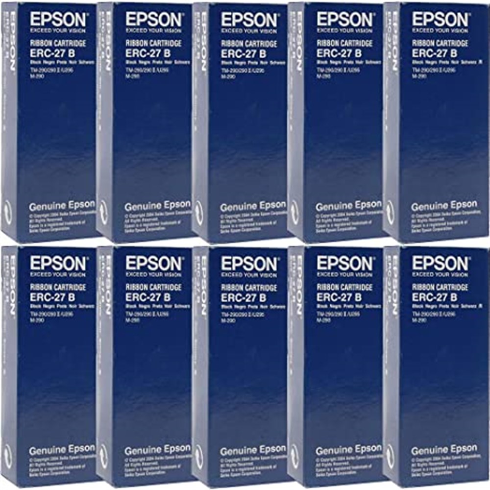 Epson Erc-27B Orıjınal Şerit Ribon 10 Adet C43S015366
