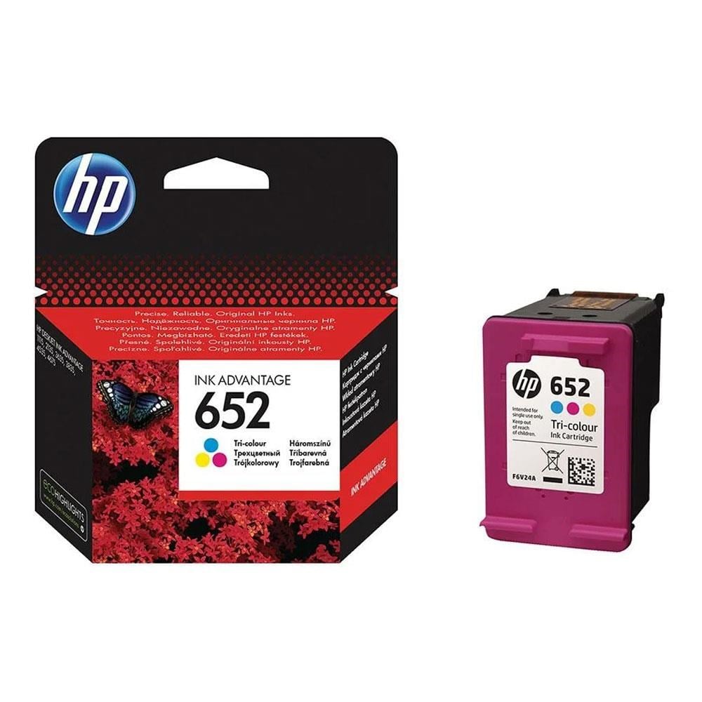 Hp 652 Orıjınal Renkli Kartuş F6V24AE 