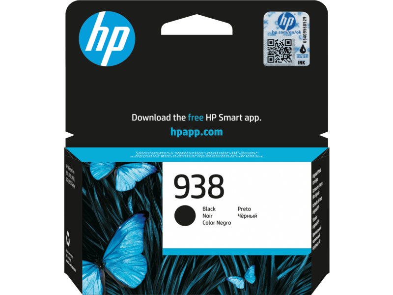 Hp 938 Black Siyah Orıjınal Kartuş 4S6X8PE 