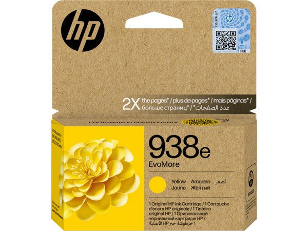HP 938e Yellow Sarı Yüksek Kapasite Orıjınal Kartuş 4S6Y1PE