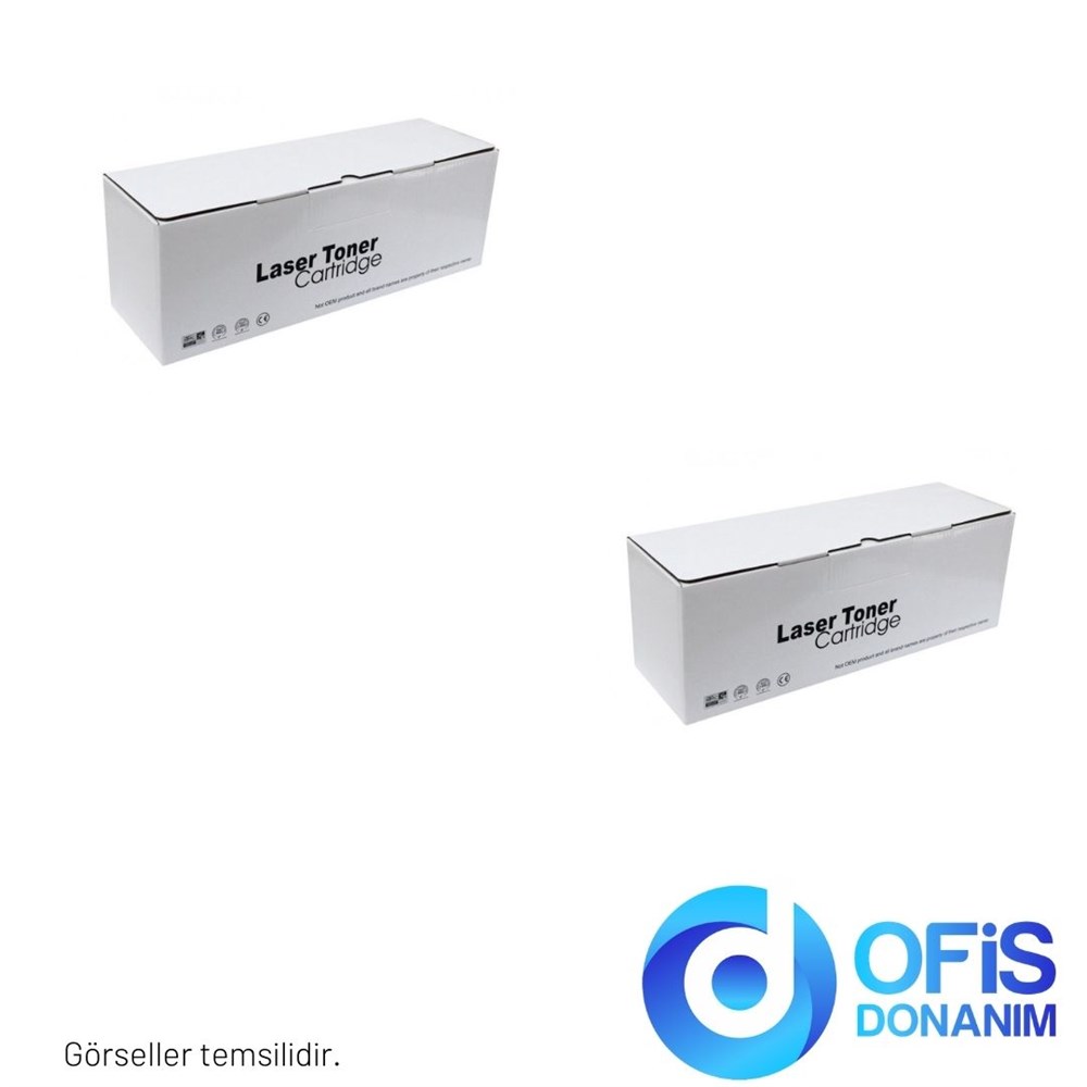Xerox Workcentre 3045 2'li Paket Muadil Toner - 106R02182 2.300 Sayfa