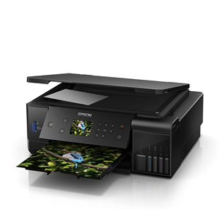 Epson L7160 Wi-Fi + Tarayıcı + Fotokopi Renkli Çok Fonksiyonlu Tanklı Mürekkep Püskürtmeli Yazıcı (Kutu Hasarlı))
