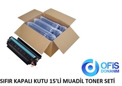 15 Adet Hp CE285A Muadil Toner Kit 2K