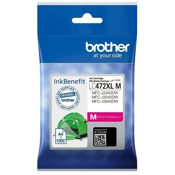 Brother MFC-J3940DW / MFC-J2340DW / LC472XL Orıjınal Kırmızı Mürekkep Kartuş