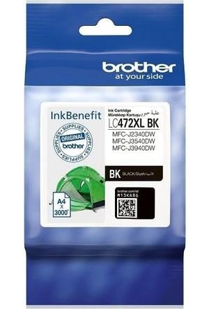 Brother MFC-J3940DW LC472XL Orıjınal Siyah Mürekkep Kartuş