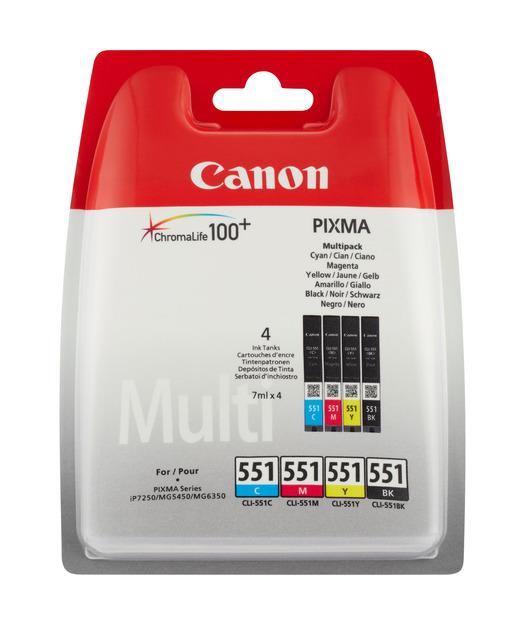 Canon CLI-551 CMYBK Orıjınal Kartuş Seti