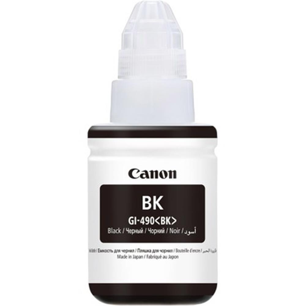 Canon GI-490 Black Siyah Orıjınal Şişe Mürekkep G1411 / 2411 / 3411 / 4411