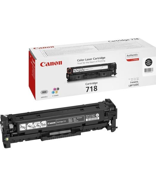 Canon CRG-718 Black Siyah Orıjınal Toner 2662B002