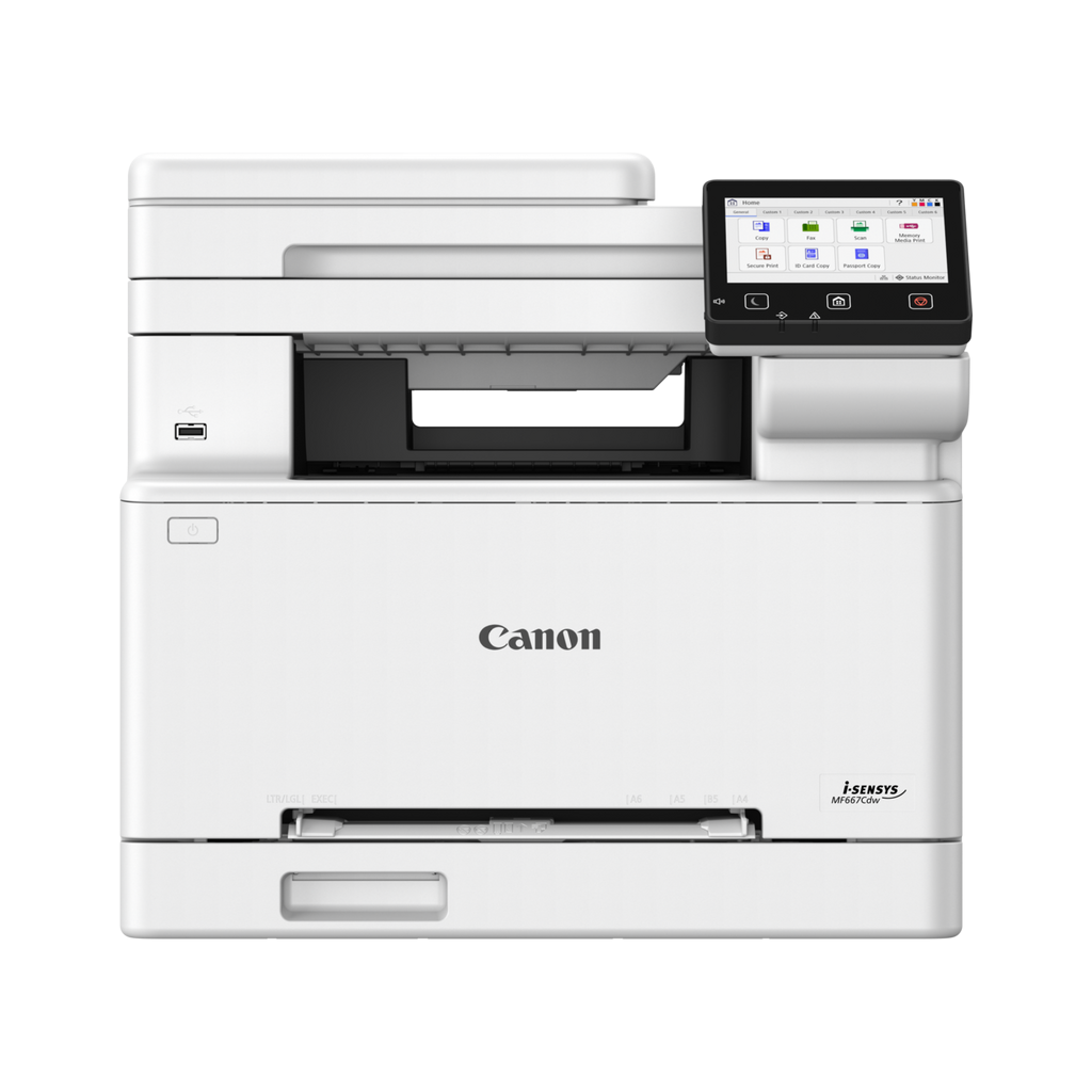 Canon i-Sensys MF667Cdw Wi-Fi + Tarayıcı + Fotokopi + Faks Renkli Çok Fonksiyonlu Lazer Yazıcı