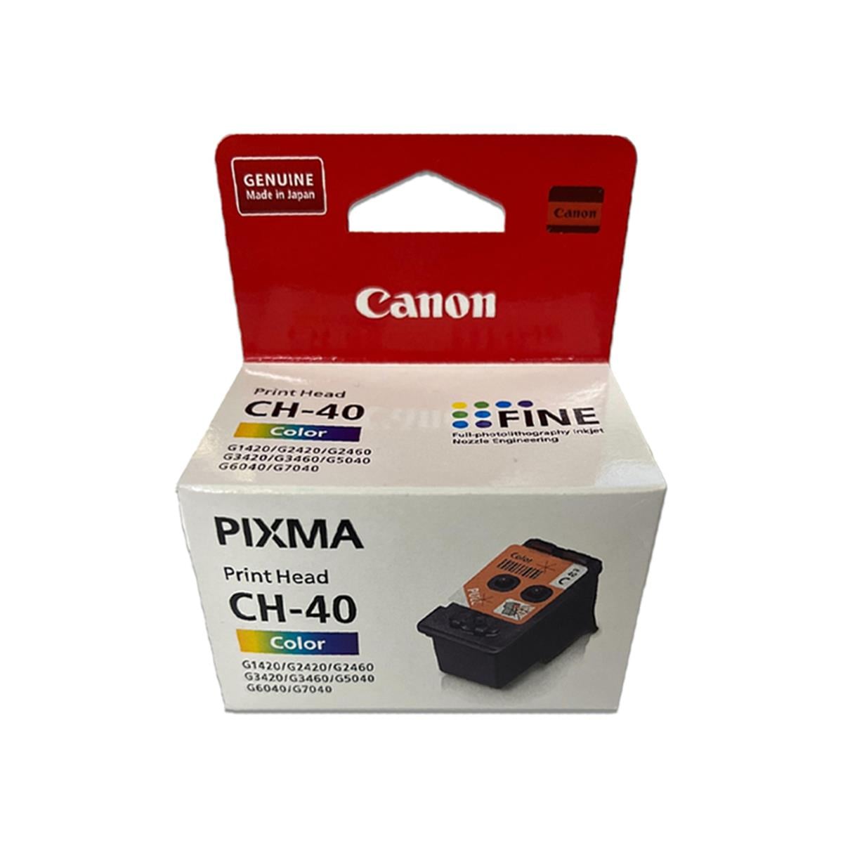 CANON G3420 / G3440 / G3460 / G5040 / G6040 / G7040 Orıjınal  Renkli Baskı Kafası CH-40 (3430C001)