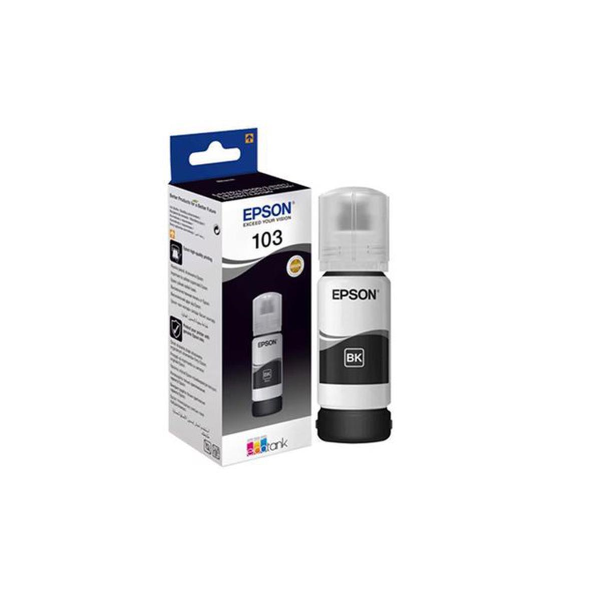 Epson 103 Siyah Orıjınal Mürekkep