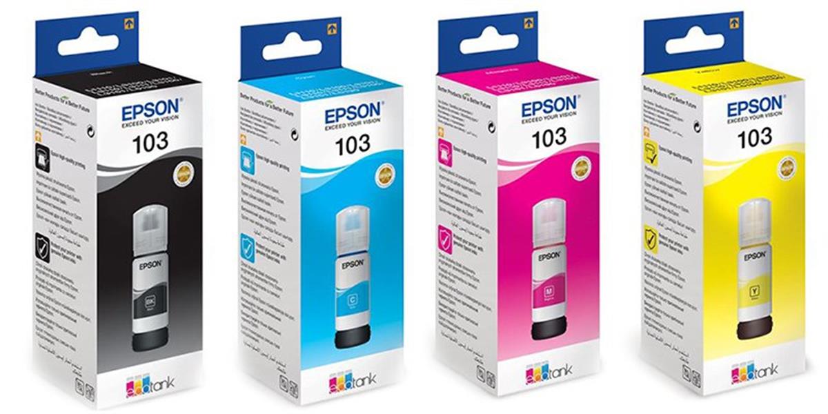 EPSON 103 Serisi Orıjınal Mürekkep Seti 