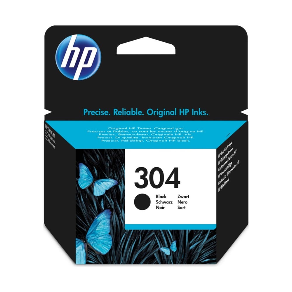 HP 304 Siyah Orıjınal Kartuş N9K06AE 