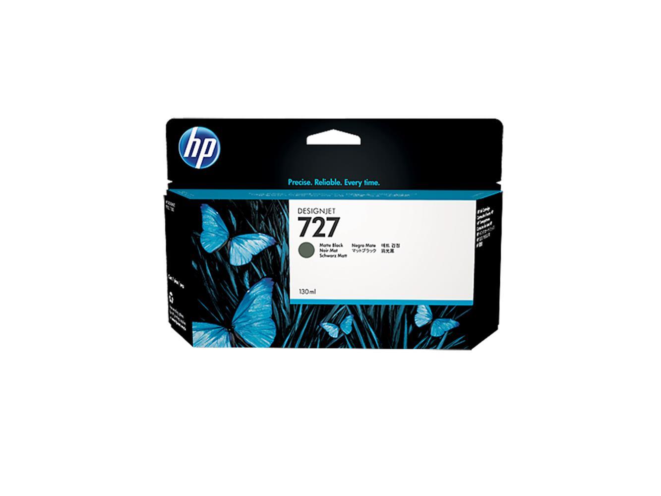 Hp 727 Black Mat Siyah Plotter Kartuşu B3P22A 130Ml
