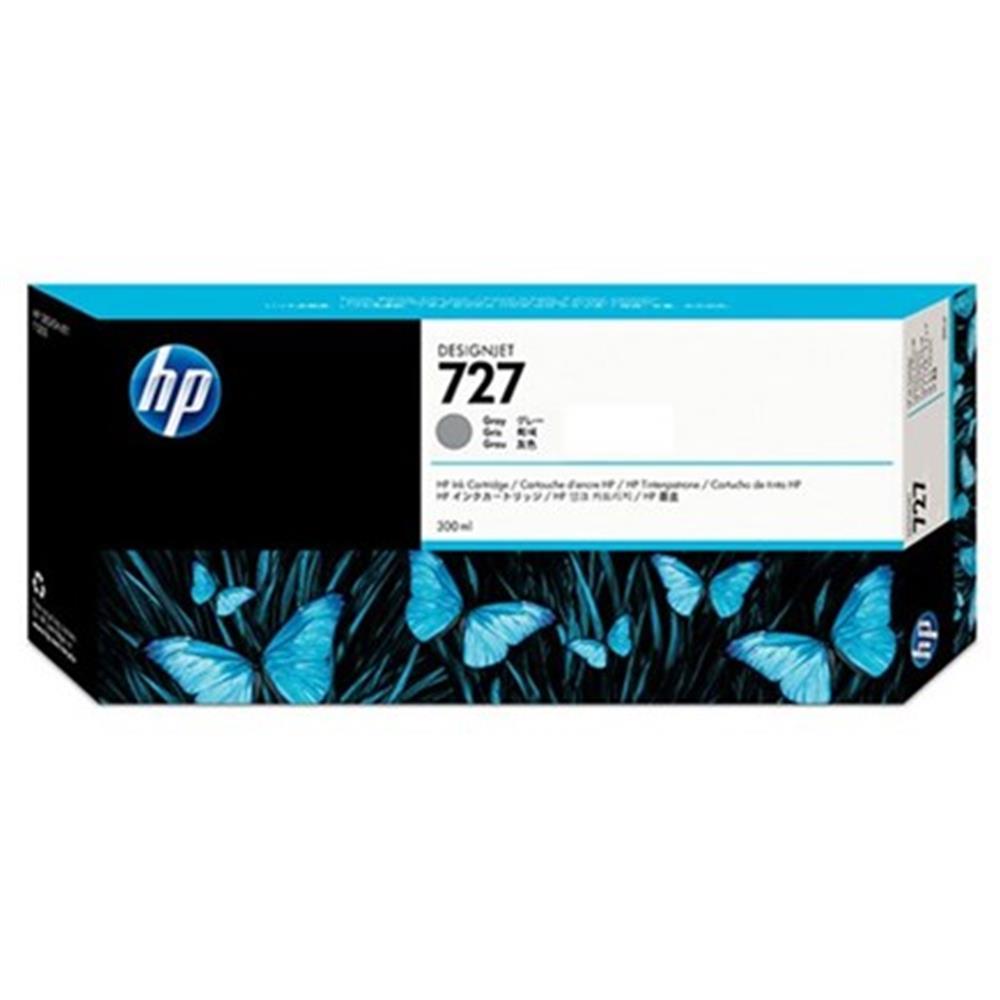 Hp 727 Gray Gri Plotter Kartuşu F9J80A 300Ml