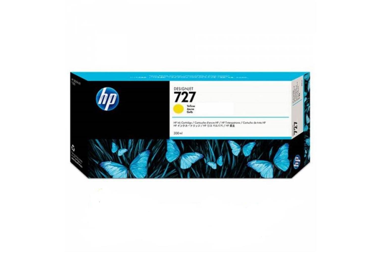 Hp 727 Yellow Sarı Plotter Kartuş F9J78A 300Ml