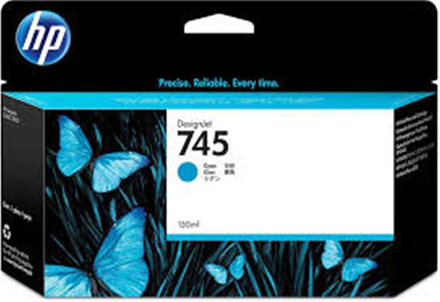 Hp 745 Cyan Mavi Plotter Kartuş F9J97A 130Ml