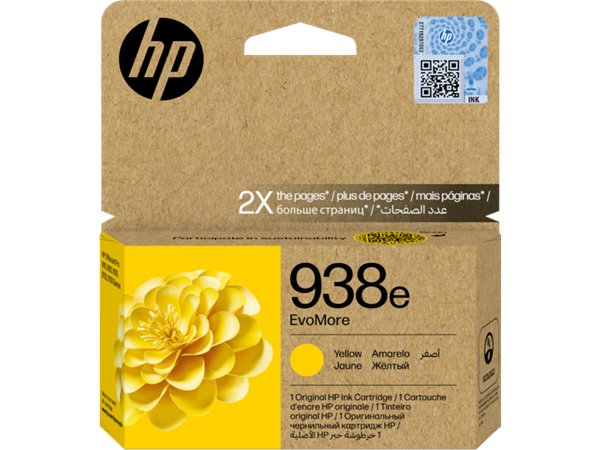 HP 938e Yellow Sarı Yüksek Kapasite Orıjınal Kartuş 4S6Y1PE