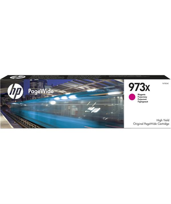 HP 973X Magenta Kırmızı Yüksek Kapasite Pagewide Orıjınal Kartuş F6T82AE