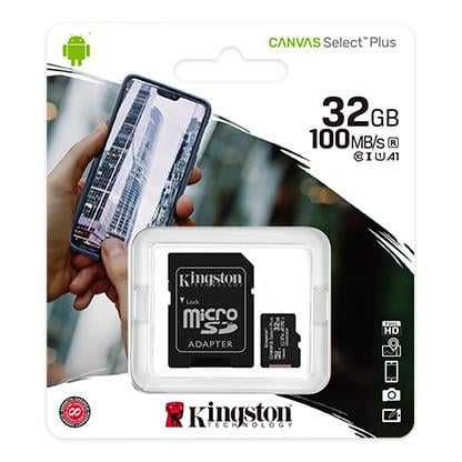 Kingston 32gb Sdcs2/32gb Class 10 100mb/s Okuma Hızlı Microsd Hafıza Kartı