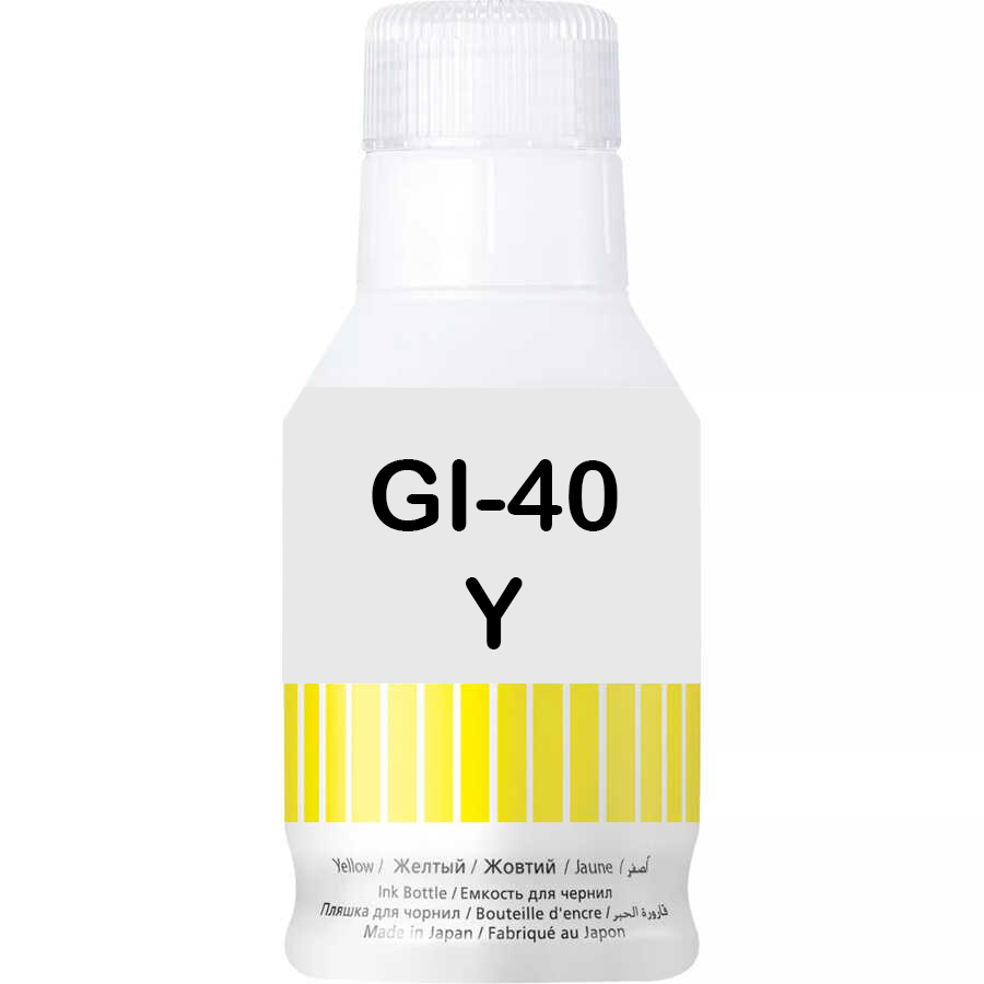 Canon GI-40 Yellow Sarı Muadil Mürekkep 70Ml 3402C001 