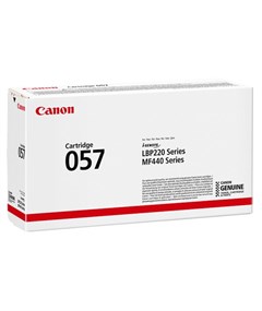 Canon CRG-057 BK Siyah Orıjınal Toner Kartuş 3009C002