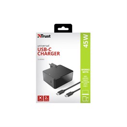 Trust 21604 Summa USB-C 45W Notebook Şarj Cihazı
