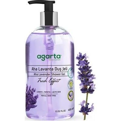 Agarta Doğal AHA Lavanta Duş Jeli 400 ml