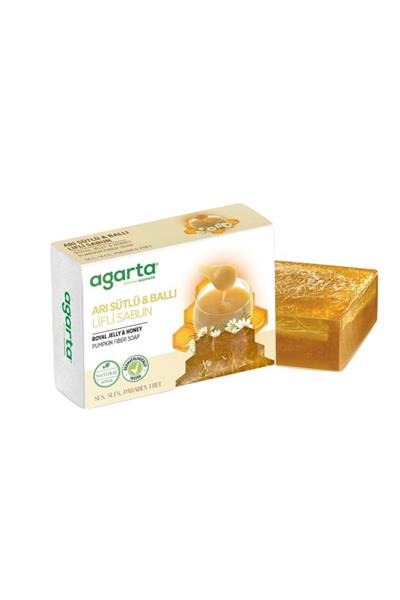 Agarta Doğal Arı Sütlü Ballı Lifli Sabun 150 gr