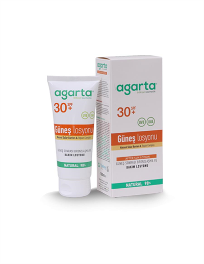 Agarta Doğal Güneş Losyonu 100 ml