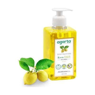 Agarta Doğal Krem Etkili Sıvı Sabun Limon Özlü 400 ml