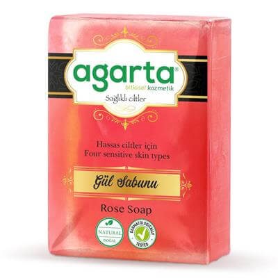 Agarta El Yapımı Doğal Gül Sabunu 100 gr