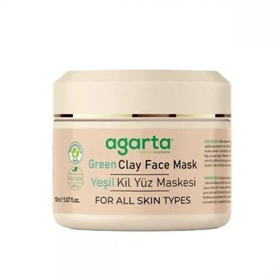 Agarta Green Clay Mask Yeşil Kil Yüz Maskesi 150 Ml