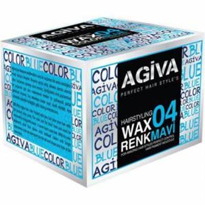 Agiva Renkli Color Wax 120 Gr 04 Mavi
