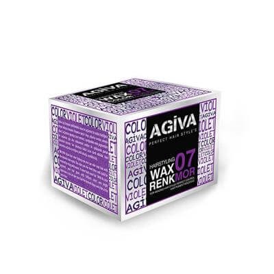 Agiva Renkli Color Wax 120 Gr 07 Mor