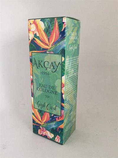 Akçay Gizli Çiçek Kolonyası Cam Şişe 250 Ml