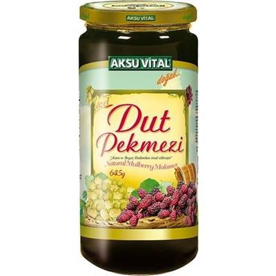 Aksu Vital Özel Dut Pekmezi 640 Gr Katkısız Yüzde 100 Doğal