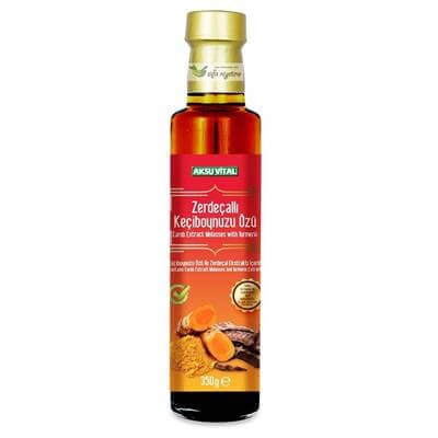 Aksu Vital Zerdeçal Keçiboynuzu Özü 350 Gr Katkısız Yüzde 100 Doğal