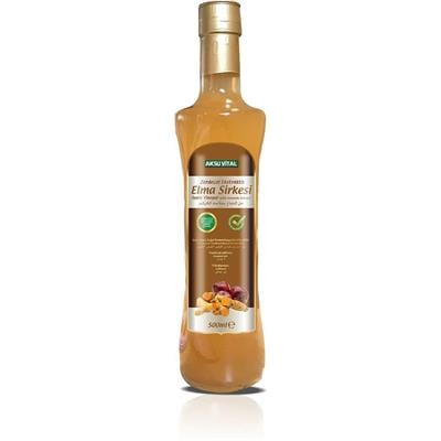 Aksu Vital Zerdeçallı Elma Sirkesi 500 ml