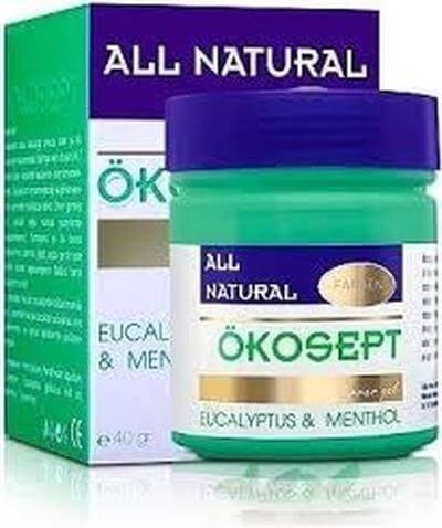 All Natural Ökosept Jel Okaliptus Mentol 40 Gr