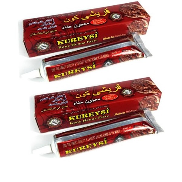 Alnajam Hint Kınası Kureyşi(Dövme için Tüp Kına Dizi)