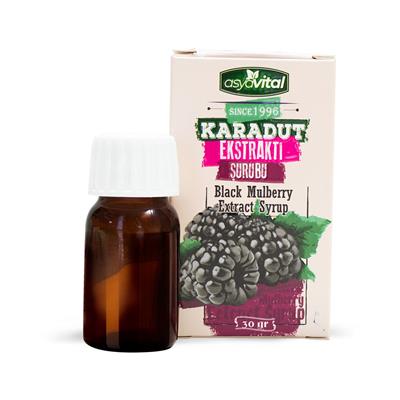Asya Vital Karadut Şurubu 30 ml