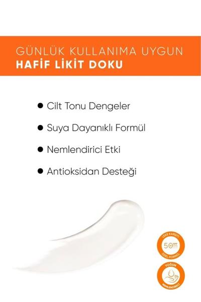 AXWELL Natural SPF50 Güneş Kremi 125 ml