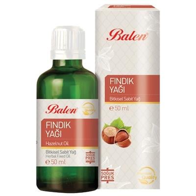 Balen Fındık Yağı 50 ml Soğuk Pres