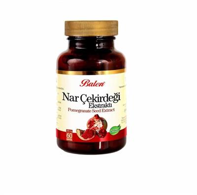 Balen Nar Çekirdeği Ekstraktı 375 mg 60 kapsül