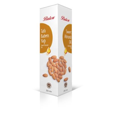Balen Tatlı Badem Yağı 250 ml Soğuk Pres
