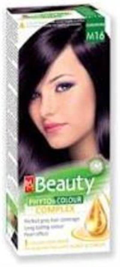 Beauty Doğal Bitkisel Saç Boyası M16 (Patlıcan)