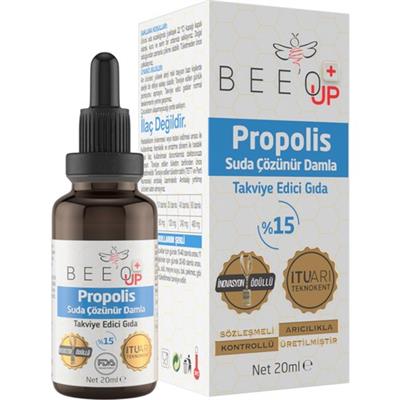 Beeo Up %15 Propolis İçeren Suda Çözünür Damla 20 ml