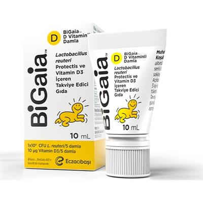 Bigaia Probiyotik ve D Vitaminli Damla 10 ml